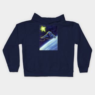 Vintage Science Fiction Kids Hoodie